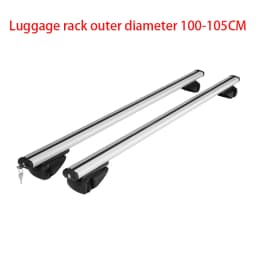 2PCS 120 Or 125CM Universal Fits Car With Original Roof Rack SUV Roof Rack Crossbars For Kayak Cargoline Snowboarding