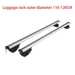 2PCS 120 Or 125CM Universal Fits Car With Original Roof Rack SUV Roof Rack Crossbars For Kayak Cargoline Snowboarding