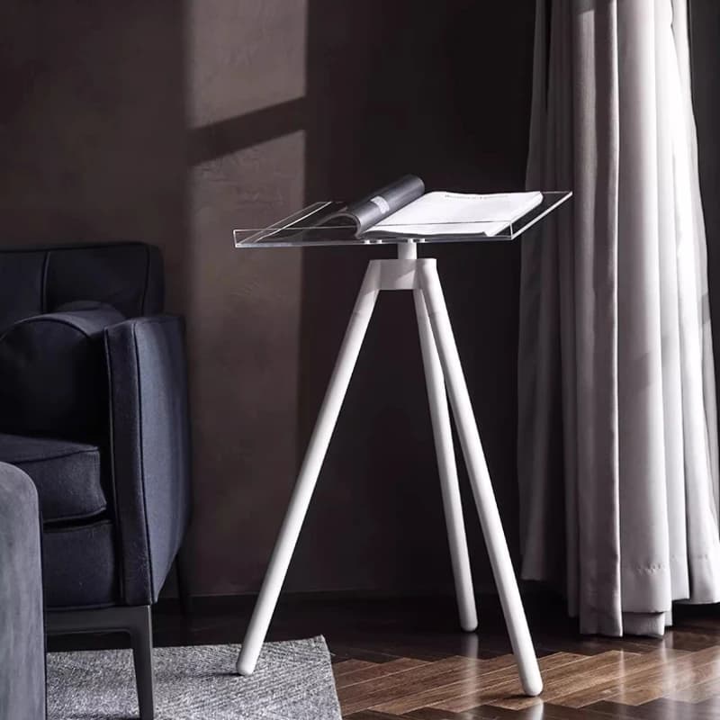 Living Room Floor Reading Stand Sofa Side Display Rack Modern Book Holder for Magazine Catalog Exhibition Sample Room Home Decor