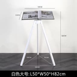 Living Room Floor Reading Stand Sofa Side Display Rack Modern Book Holder for Magazine Catalog Exhibition Sample Room Home Decor