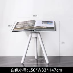Living Room Floor Reading Stand Sofa Side Display Rack Modern Book Holder for Magazine Catalog Exhibition Sample Room Home Decor