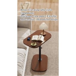 Sofa side table removable bedside rack small table lifting rotating bedside table bedroom dormitory folding coffee table