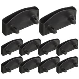 20Pcs Bed Slat Holders End Caps Plastic Replacement Parts for Wooden Metal Beds Furniture Accessories Secure Slat Fixing