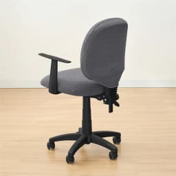 2PCS Solid Color Office Chair Covers Jacquard Split Computer Chair Slipcover Washable Stretch Gaming Chair Cover Home Hotel