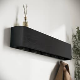Walnut Wall Hanger, Entrance Clothes Hanger, Wall Coat Hook, Veneer Hanger, Wall Hanger Clothing Rack Stand Garment Rack