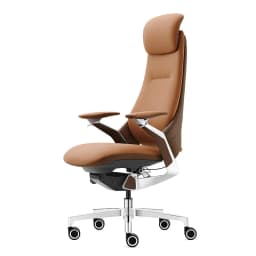 Computer Relaxing Office Chair Ergonomic Mobile Wheels Leather Office Chair Backrest Modern Sillas De Oficina Library Furniture