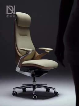 Computer Relaxing Office Chair Ergonomic Mobile Wheels Leather Office Chair Backrest Modern Sillas De Oficina Library Furniture