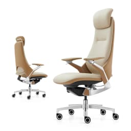 Computer Relaxing Office Chair Ergonomic Mobile Wheels Leather Office Chair Backrest Modern Sillas De Oficina Library Furniture