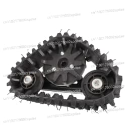 Snowmobile Rear Wheel Rubber Track Kit For Snow Sand Tracks Go Kart Winter Quad ATV UTV Buggy 23T Rear Axle