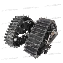 Snowmobile Rear Wheel Rubber Track Kit For Snow Sand Tracks Go Kart Winter Quad ATV UTV Buggy 23T Rear Axle
