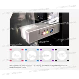 350W Automatic Cup Sealing Machine Electric Plastic Sealer for Paper Cups Milk Tea Food Bubble Tea Film Sealer English Version
