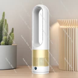 18 inch cooling and heating bladeless fan household desktop floor electric fan tower fan 110V
