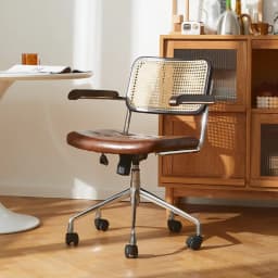 Computer Chair Adjustable Lift Rotating Solid Wood Chair Office Learning Furniture