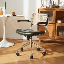 Computer Chair Adjustable Lift Rotating Solid Wood Chair Office Learning Furniture