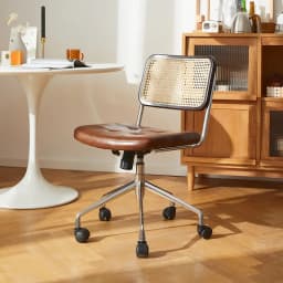 Computer Chair Adjustable Lift Rotating Solid Wood Chair Office Learning Furniture