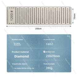 2016 new DMD diamond double-sided whetstone skate, household knife outdoor knife sharpener 400 1200 mesh
