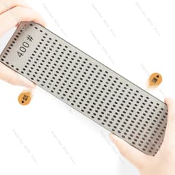 2016 new DMD diamond double-sided whetstone skate, household knife outdoor knife sharpener 400 1200 mesh