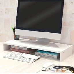 Stable Base Wood Desktop Computer Stand Eyesight Protection Protect Cervical Spine Office Laptop Riser Large Load Bearing