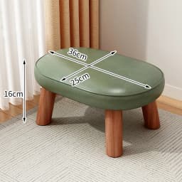 Small stool home low stool living room stool creative children's seat cushion sturdy and durable sofa footstool