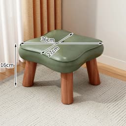 Small stool home low stool living room stool creative children's seat cushion sturdy and durable sofa footstool