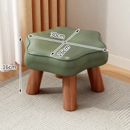 Small stool home low stool living room stool creative children's seat cushion sturdy and durable sofa footstool