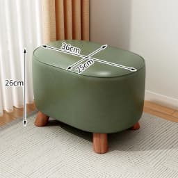 Small stool home low stool living room stool creative children's seat cushion sturdy and durable sofa footstool