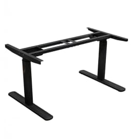 Electric Lifting Desk With Dual Motors, 2-Section , Child Lock, Height Memory Adjustable, DIY Silent Office Desk Capacity 150kg