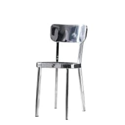 Dining Metal Stainless Backrest Steel Restaurant Chairs for Cafes Home Decor Kitchen Island Dining Chairs