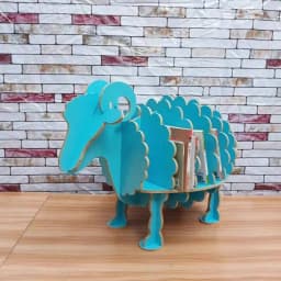 Room Ornament Children's Sheep Kindergarten Decoration Desk Animal Model Shelf furniture home Bookstore Simple School Bookshelf