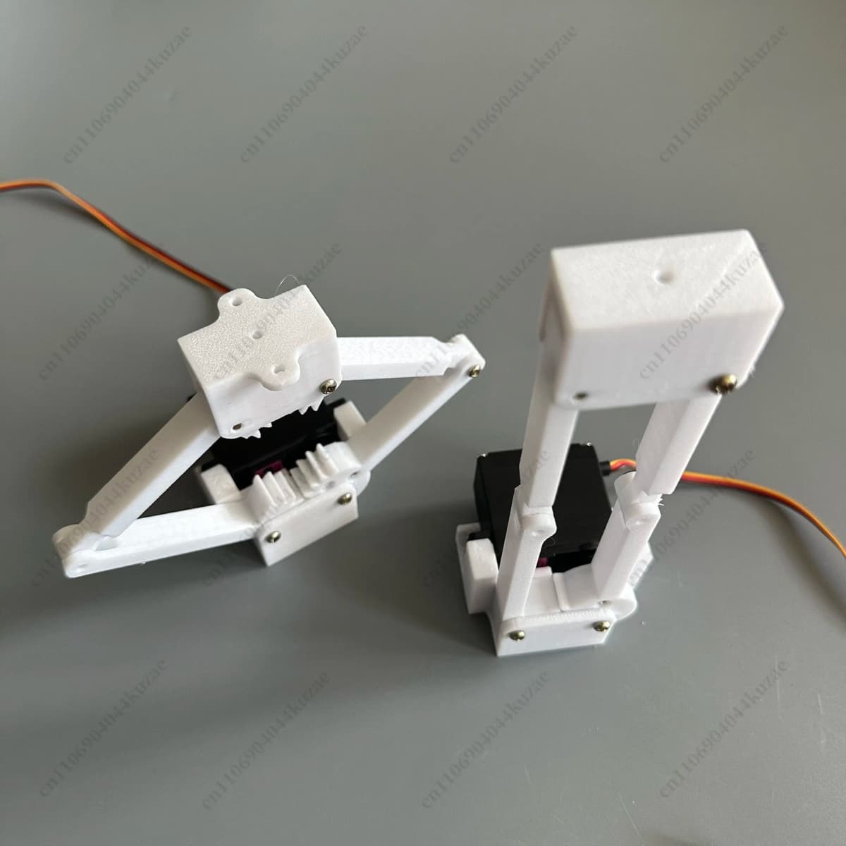 3D Printed Linear Actuator Lifter with MG996R Servo, 9cm Stroke Electric Linear Push Rod
