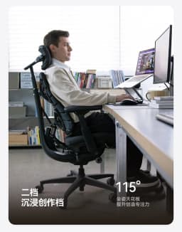 Libernovo OC1 Pro Office Chair Computer Ergonomic Gaming Chair Lumbar Support Lifting Design E-sports Chair Silent Wheels