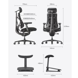 Libernovo OC1 Pro Office Chair Computer Ergonomic Gaming Chair Lumbar Support Lifting Design E-sports Chair Silent Wheels