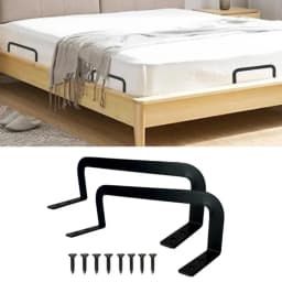Adjustable Mattress Retainer Bar Durable Anti Slip Mattress Stopper Fixing Bracket With Screw Mattress Limiter Wooden Bed Frame