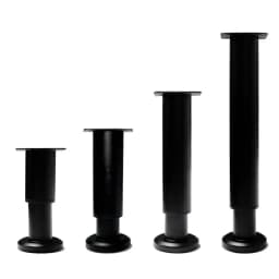 1pc Adjustable Height Furniture Support Legs for Bed Frame, Metal Adjustable Furniture Legs