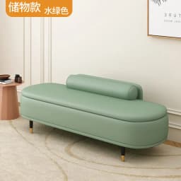 Light Luxury Shoe Bench with Backrest - Ottoman for Bedroom End, Storage Stool for Cloakroom, Long Sofa Bench for Boutique
