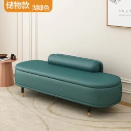 Light Luxury Shoe Bench with Backrest - Ottoman for Bedroom End, Storage Stool for Cloakroom, Long Sofa Bench for Boutique