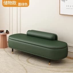 Light Luxury Shoe Bench with Backrest - Ottoman for Bedroom End, Storage Stool for Cloakroom, Long Sofa Bench for Boutique