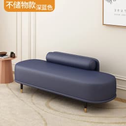 Light Luxury Shoe Bench with Backrest - Ottoman for Bedroom End, Storage Stool for Cloakroom, Long Sofa Bench for Boutique