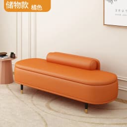 Light Luxury Shoe Bench with Backrest - Ottoman for Bedroom End, Storage Stool for Cloakroom, Long Sofa Bench for Boutique