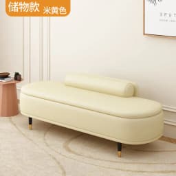 Light Luxury Shoe Bench with Backrest - Ottoman for Bedroom End, Storage Stool for Cloakroom, Long Sofa Bench for Boutique