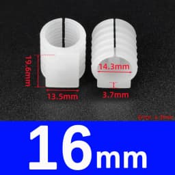 Transparent/Black/White U Shaped Plastic Non-slip Tube Cover Chair Leg Pad Anti-front Tilt Furniture Feet Floor Protectors