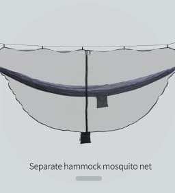 Hammock Mosquito Net Outdoor Breathable Insect Screen Portable Travel Camping Hammock with Mosquito Net Included Adult Size