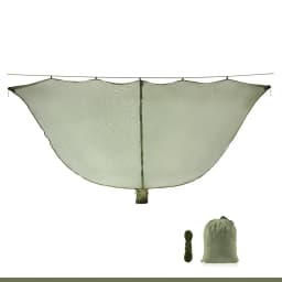 Hammock Mosquito Net Outdoor Breathable Insect Screen Portable Travel Camping Hammock with Mosquito Net Included Adult Size