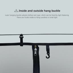 Hammock Mosquito Net Outdoor Breathable Insect Screen Portable Travel Camping Hammock with Mosquito Net Included Adult Size