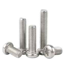 UNC/UNF 0#-80 2#-56 4#-40 6#-32 8#-32 10#-24 304 Stianless Steel Cross Recessed Pan Round Head Screws Phillips Machine Bolts