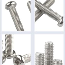 UNC/UNF 0#-80 2#-56 4#-40 6#-32 8#-32 10#-24 304 Stianless Steel Cross Recessed Pan Round Head Screws Phillips Machine Bolts