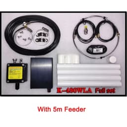 For K-480WLA MW/SW/FM/Airband /UHF /VHF 0.5MHz-500MHz Full Band Antenna LOOP Small Loop Short Wave Antenna and Filter