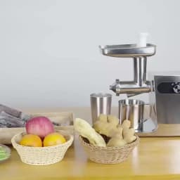 All Stainless Steel Juicer Automatic Commercial Electric Juicer Fruit Herbs Celery Wheat Seedlings Ginger Pomegranate Orange