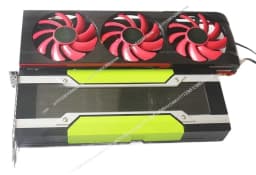 P40 M40 K80 P100 Graphics Card Cooling Modification Three Fan Version 9CM Ultra-thin