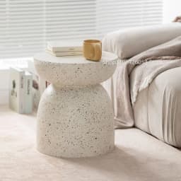 Cream Style Creative B & B Side a few wabi-sabi Japanese-style designer sofa coffee table bedside table ins light luxury corner